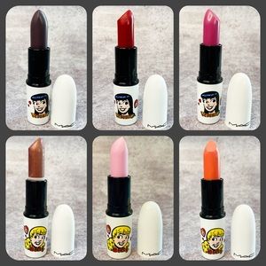MAC Archie's Girls Collection Lipsticks (boxes included)